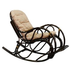 Кресло-качалка ЭкоДизайн 05/17 темно-коричневый