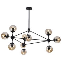 Люстра Evoluce Lacotta SLE154903-10, E27, 400 Вт