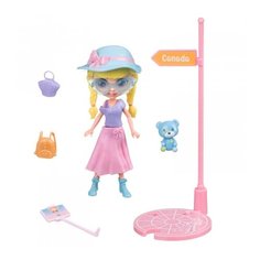Игровой набор Bondibon куколка OLY путешественница, 11.5 см, BB4313
