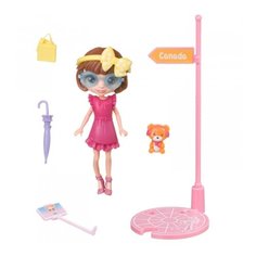 Игровой набор Bondibon куколка OLY путешественница, 11.5 см, BB4315