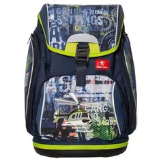 Belmil Ранец Comfy Helicopter (404-31/476), синий/салатовый