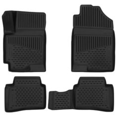 Комплект ковриков ELEMENT 3D2065210 4 шт. черный