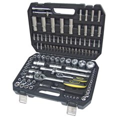 Набор инструментов Эврика (108 предм.) ER-80108 черный/серебристый