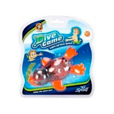 Игрушка для ванной YG Sport Dive Game плавающий пингвин бордовый