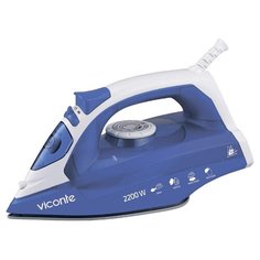 Утюг Viconte VC-4302 синий/белый
