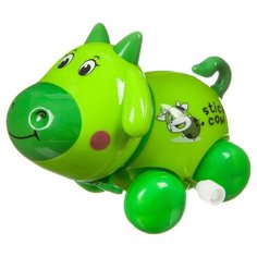 Развивающая игрушка BONDIBON Baby You Заводные непоседы Коровка ВВ3419 зелeный