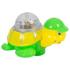 Развивающая игрушка Qijia Toys Черепаха (696-F2) желтый/зеленый