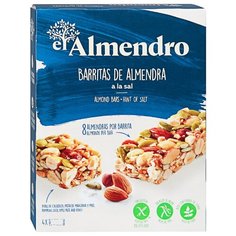 Ореховый батончик El Almendro из миндаля и фундука с солью 84 г