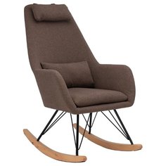 Кресло-качалка LeSet Moris размер: 64х106 см, обивка: ткань, цвет: кофе