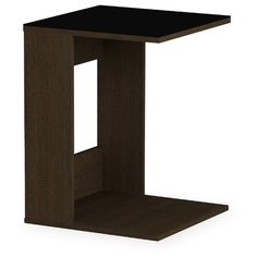 Столик журнальный LeSet LS 731, ДхШ: 45 х 45 см, венге/черный