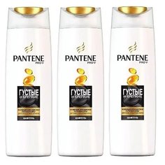 Pantene шампунь Густые и крепкие 400 мл х 3 штуки