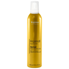 Kapous Professional мусс Arganoil нормальной фиксации, 400 мл