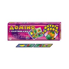 Настольная игра ТехноК Домино Фрукты и овощи