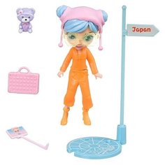 Игровой набор Bondibon куколка OLY путешественница, 11.5 см, BB4316