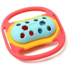 Погремушка Shantou City Daxiang Plastic Toys Геометрическая фигура 52849 розовый/голубой/оранжевый