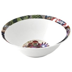 Stor Миска Мстители пыль 17.5 см белый