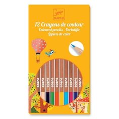 DJECO Цветные карандаши 12 цветов (09751)