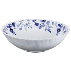 Millimi Салатник Таис 18 см белый/синий