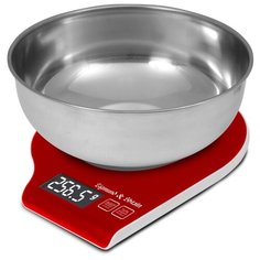 Кухонные весы Zigmund & Shtain Kuchen-Profi DS-120 красный