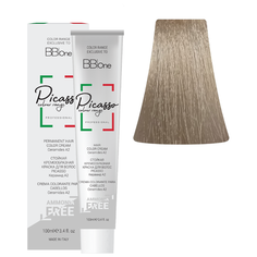 BB One Picasso Colour Range Перманентная крем-краска без аммиака, 100 мл, 10.1 пепельный натуральный платиновый блонд
