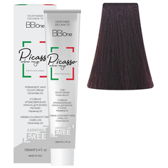 BB One Picasso Colour Range Перманентная крем-краска без аммиака, 100 мл, 4.2 фиолетовый коричневый