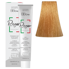 BB One Picasso Colour Range Перманентная крем-краска без аммиака, 100 мл, 10.34 платиново-золотой медный блонд