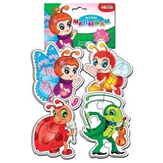 Набор пазлов Дрофа-Медиа Забавные букашки (3399)