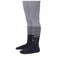 Колготки Conte-kids TIP-TOP размер 104-110, серый