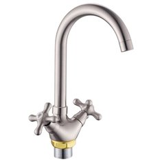Смеситель для кухни (мойки) Potato P41314-1 двухрычажный