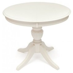Стол кухонный TetChair Beatrice new, раскладной, длина в разложенном виде: 125 см, d: 90 см, pure white