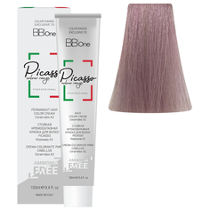 BB One Picasso Colour Range Перманентная крем-краска без аммиака, 100 мл, 9.16 светлый блонд жемчужно-розовый
