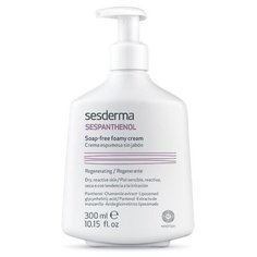 SesDerma Крем-пенка для умывания восстанавливающая Sespanthenol, 300 мл