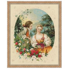 Риолис Набор для вышивания Premium Пастораль 40 х 50 см (100/047)