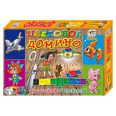 Настольная игра Добрые Игрушки Цветовое домино
