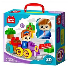 Конструктор Десятое королевство Baby Blocks 03908 Веселый паровозик