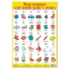 Плакат Дрофа-Медиа Мои первые английские слова-1