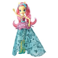 Кукла My Little Pony Equestria Girls Легенда Вечнозеленого леса Crystal Gala Флаттершай, 22 см, B7532