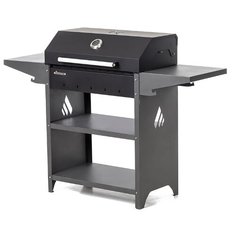 Угольный гриль Gratar Family Standart BBQ, черный/серый