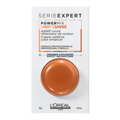Средство LOreal Professionnel Serie Expert Шот флюид-добавка Powermix с медным пигментом, 15 мл