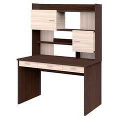 Компьютерный стол Мэрдэс Домино СП-83, 131.8х68 см, цвет: венге/карамель Merdes