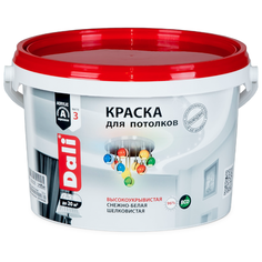 Краска акриловая DALI Для потолков матовая 2.5 л 1 (A/BW)