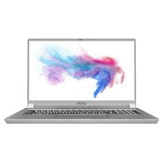 Ноутбук MSI Creator 17 A10SF-472RU (Intel Core i7 10875H 2300MHz/17.3"/3840x2160/32GB/1024GB SSD/DVD нет/NVIDIA GeForce RTX 2070 8GB/Wi-Fi/Bluetooth/Windows 10 Home) 9S7-17G312-472 серый