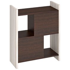 Стеллаж Мэрдэс Lite СТЛ-3Н 3 полки, материал: ЛДСП, ШxГxВ: 70х32х85 см, карамель/венге Merdes