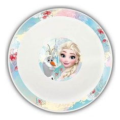 Stor Миска Холодное сердце Цветы 13,5см белый/голубой/розовый