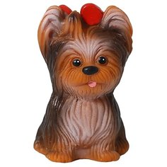 Игрушка для ванной Весна Маленькая собачка (В3073) коричневый