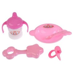 Набор аксессуаров Карапуз B1431620-1-RU розовый