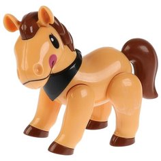 Развивающая игрушка Умка Лошадка (S143) коричневый