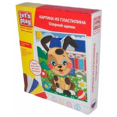 Пластилин Lets Play Озорной щенок (35228)