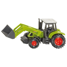 Трактор Siku фронтальный погрузчик Claas Ares (1335) 8.8 см зеленый
