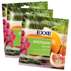 EXXE тканевая маска Энерджи восстанавливающая, 35 г, 3 шт.